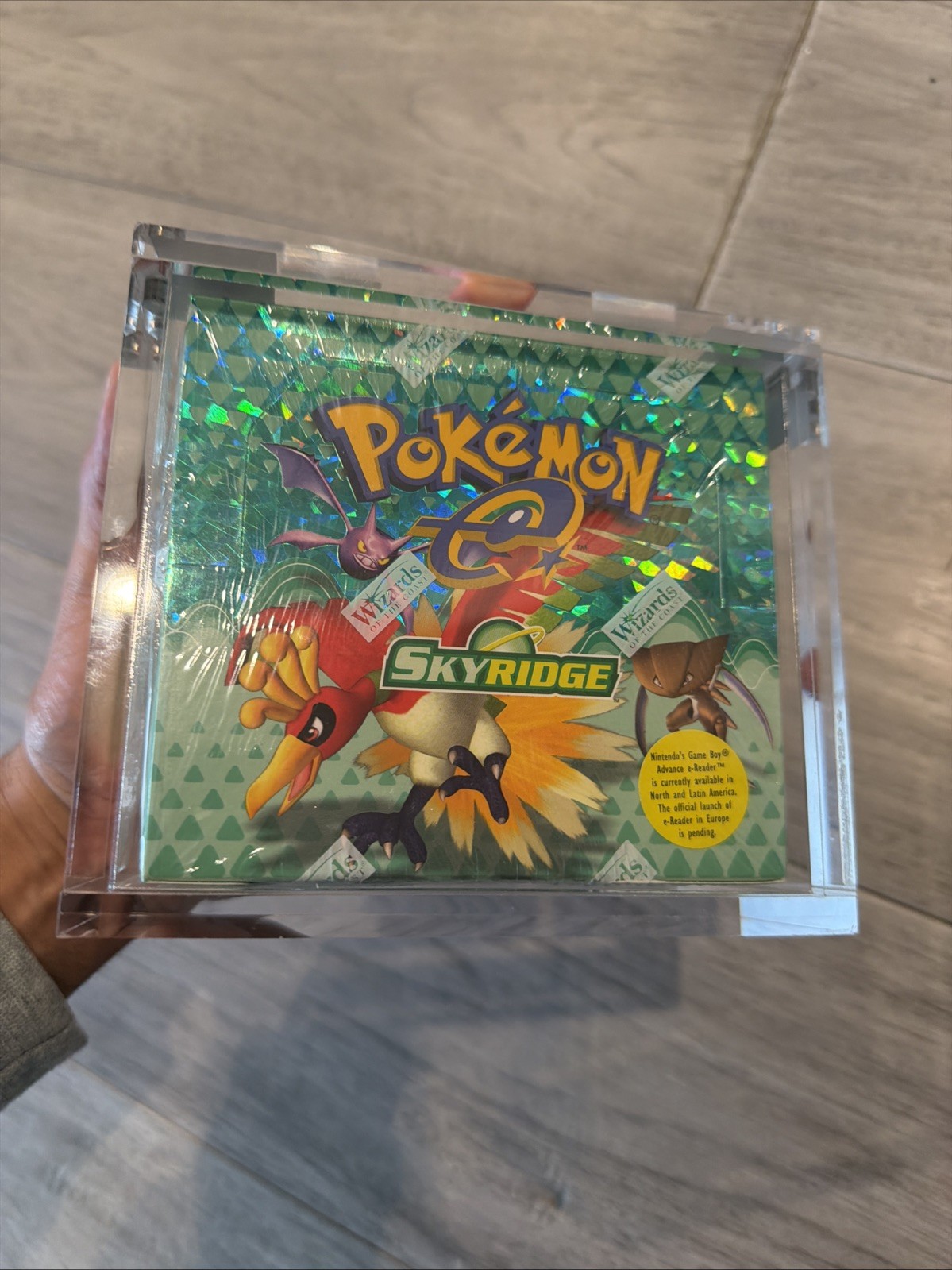 pokemon skyridge booster box sealed Contain Charizard Trooper 