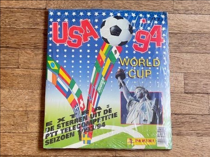 Panini USA 94 SEALED EMPTY + COMPLETE STICKER SET 1994 Football Action Figure Album Panini USA 94 SEALED EMPTY + COMPLETE STICKER SET 1994 Football Action Figure Album