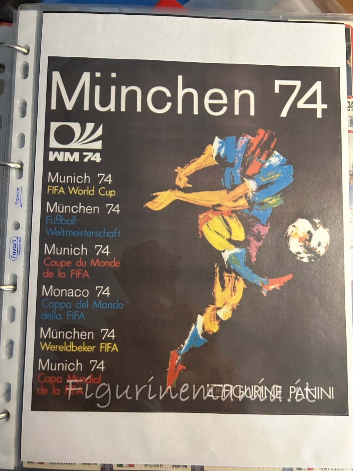 Munchen 74 to Brasil 2014 Complete Set Team Italy New Perfect