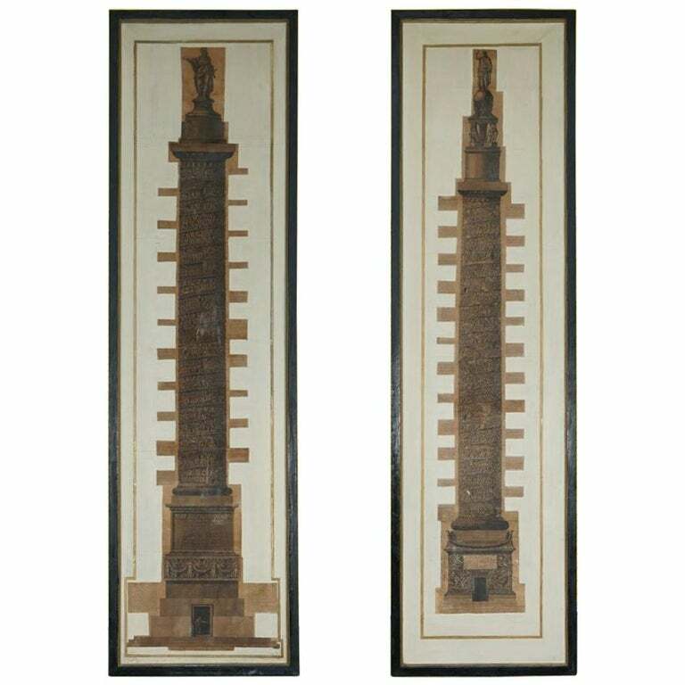PAIR OF TROFEO O SIA MAGNIFICA COLONNA PIRANESI GIOVANNI BATTISTA PRINTS 337CM PAIR OF TROFEO O SIA MAGNIFICA COLONNA PIRANESI GIOVANNI BATTISTA PRINTS 337CM