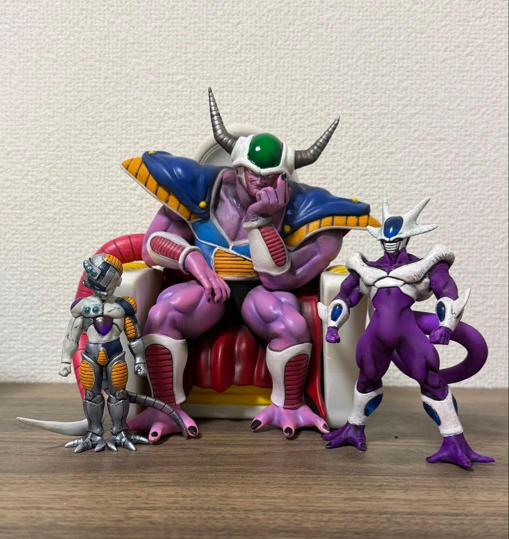 HG Dragon Ball Full Custom Repaint King Cold, Mecha Frieza, Cooler