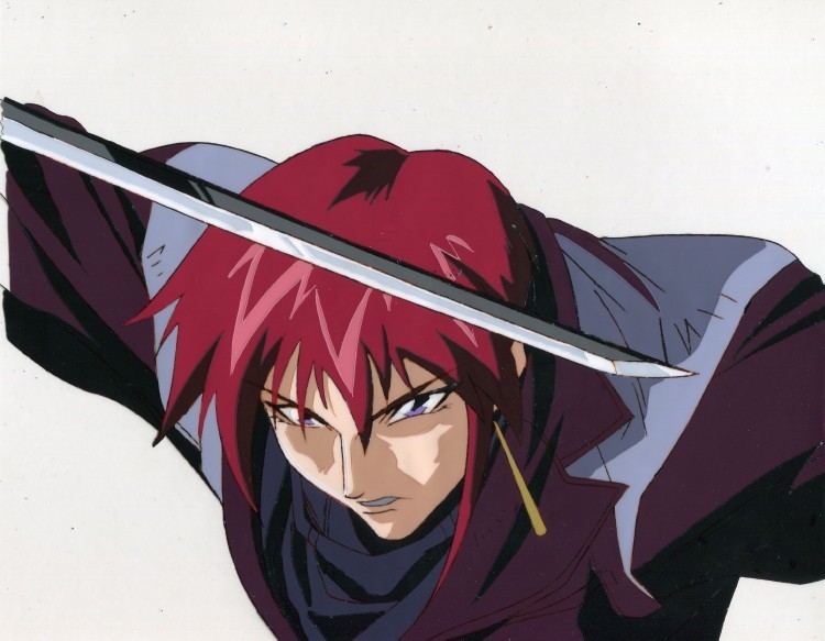 Knight Hunters: Weiß Weiss Kreuz Anime Production Cel Opening AYA Credits OP Knight Hunters: Weiß Weiss Kreuz Anime Production Cel Opening AYA Credits OP