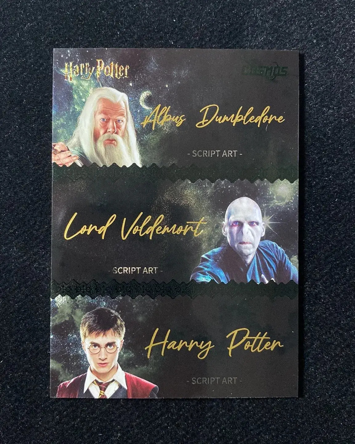 2025 KKW Cosmos Harry Potter Albus Dumbledore Lord Voldemort Tri Auto 24/25 GK46 2025 KKW Cosmos Harry Potter Albus Dumbledore Lord Voldemort Tri Auto 24/25 GK46