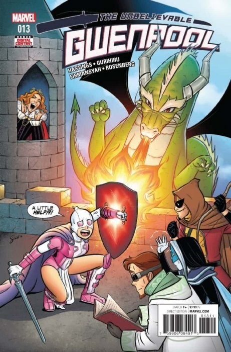 The Unbelievable Gwenpool #13 BY MARVEL 2017 1$ COMIC SALE + BONUS The Unbelievable Gwenpool #13 BY MARVEL 2017 1$ COMIC SALE + BONUS
