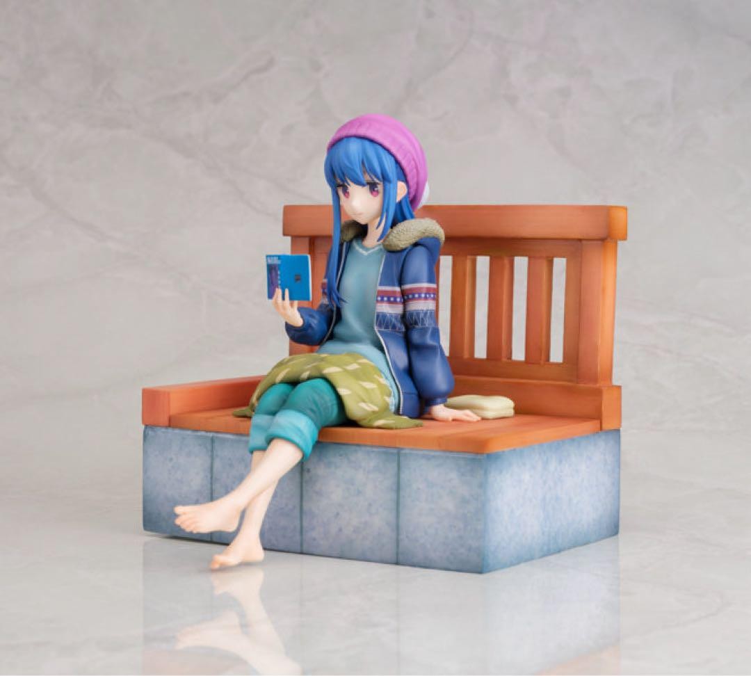 Laid-Back Yurucamp Shima Rin Foot Bath Reading 1/7 Figure WonderfulWorks PVC ABS Laid-Back Yurucamp Shima Rin Foot Bath Reading 1/7 Figure WonderfulWorks PVC ABS