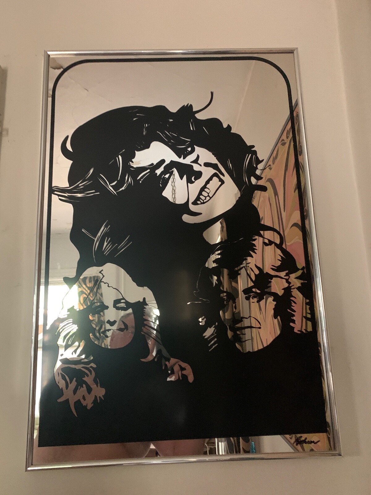 ***HUGE** Vintage 1977* Charlie’s Angels* 3 Faces of Farrah Fawcett **Mirror ** ***HUGE** Vintage 1977* Charlie’s Angels* 3 Faces of Farrah Fawcett **Mirror **