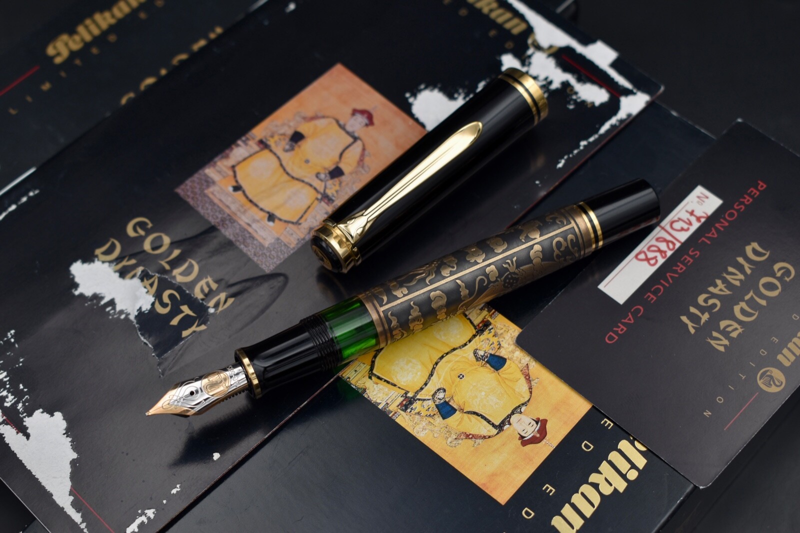 PELIKAN 1995 Golden Dynasty M800 (old style) Asia Limited Edition 888 FP 14C M