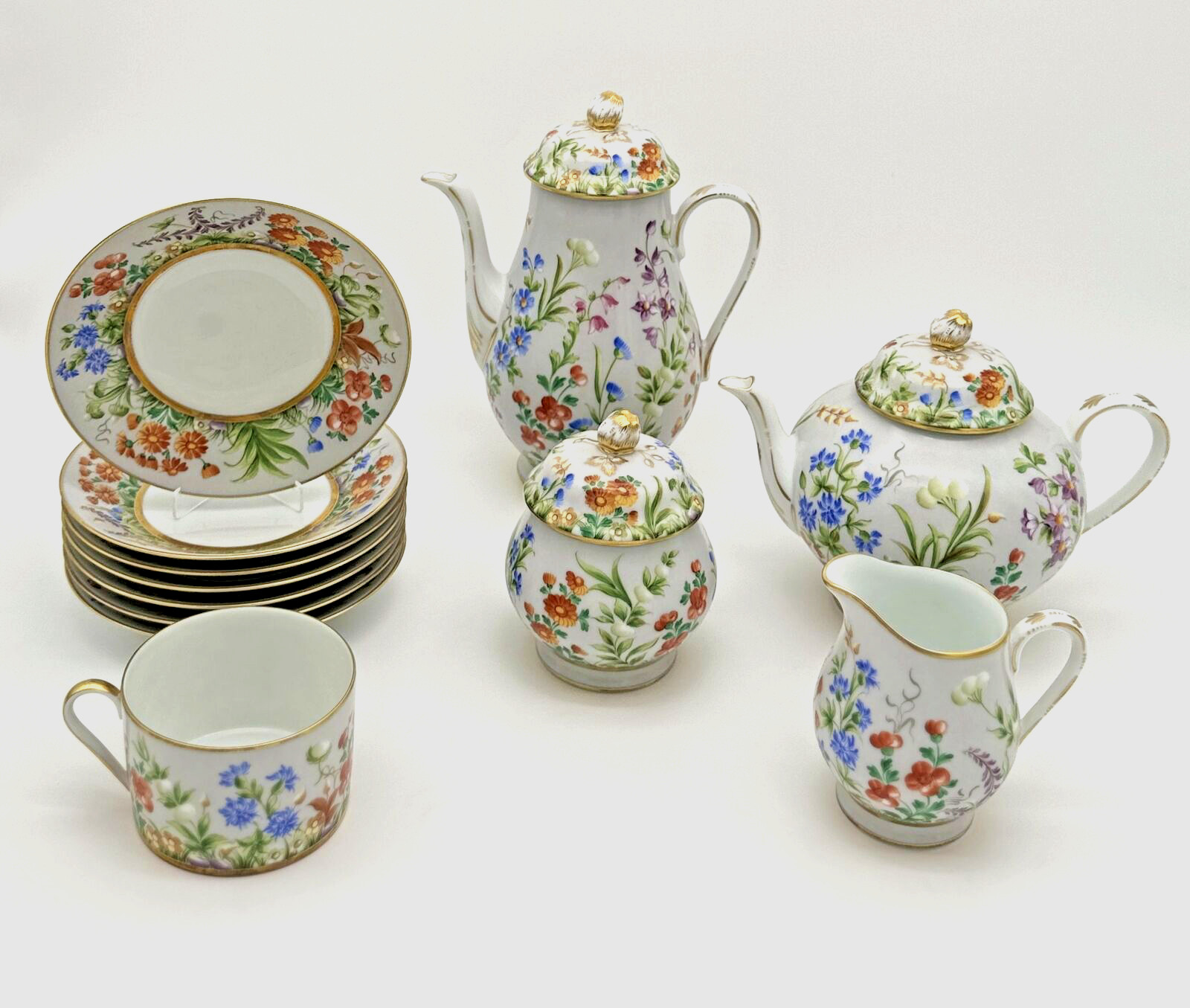 Tiffany & Co. Le Tallec Fleurs des Champs 60pc Dinnerware Set Rare