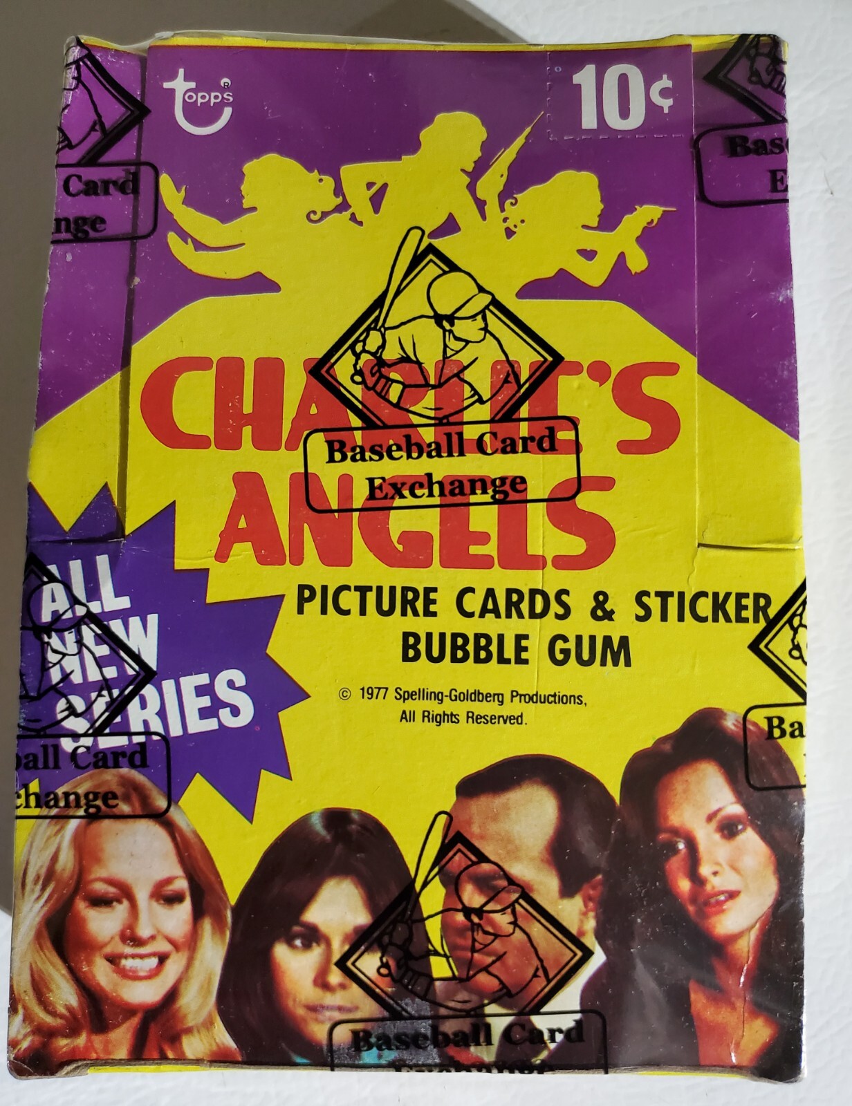 1977 Topps Charlie's Angels Series 3 Unopened Wax Box BBCE 36 Packs Cheryl Ladd