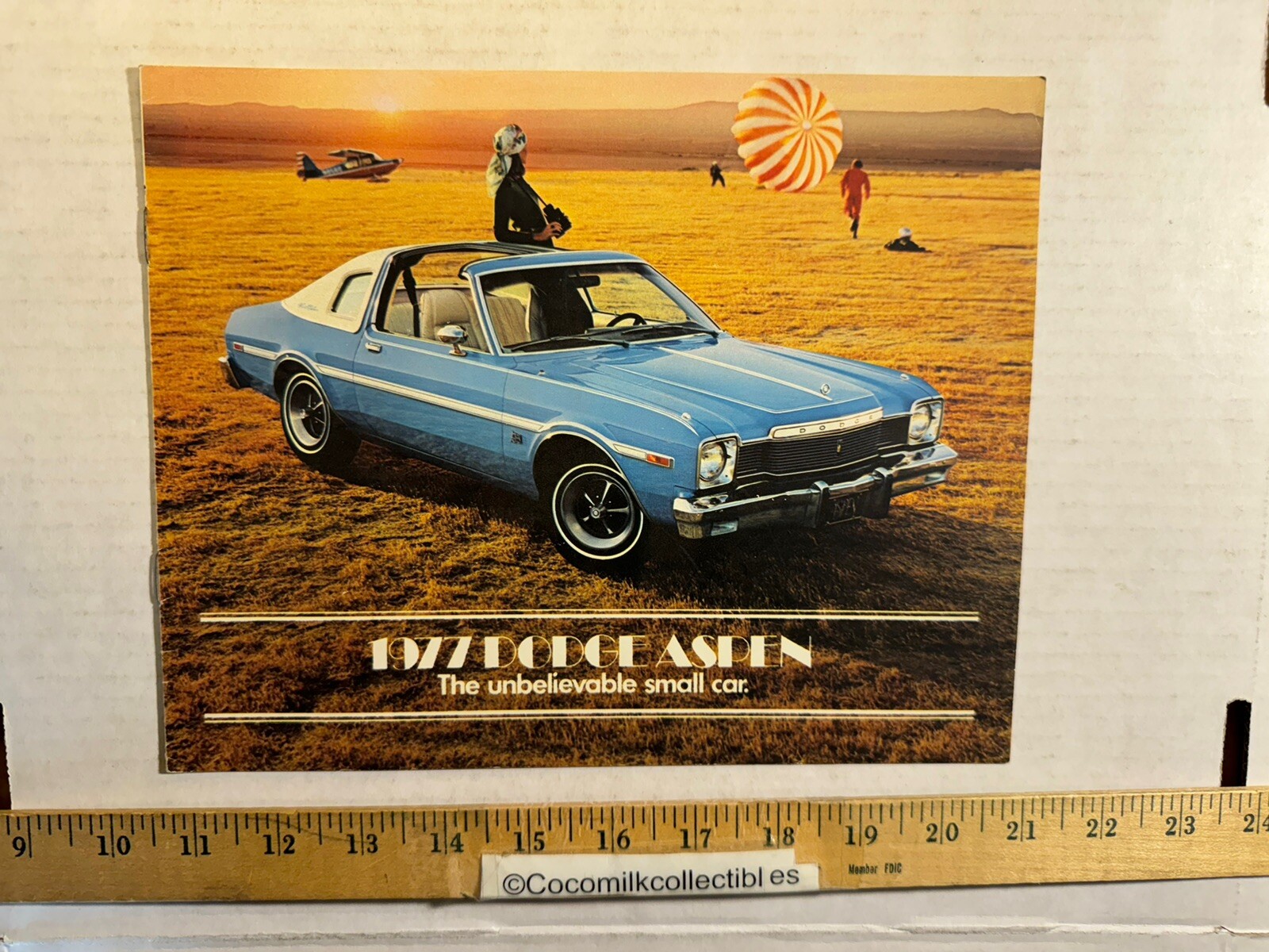 Vintage 1977 Dodge Aspen The Unbelievable Small Car Sales Brochure Vintage 1977 Dodge Aspen The Unbelievable Small Car Sales Brochure
