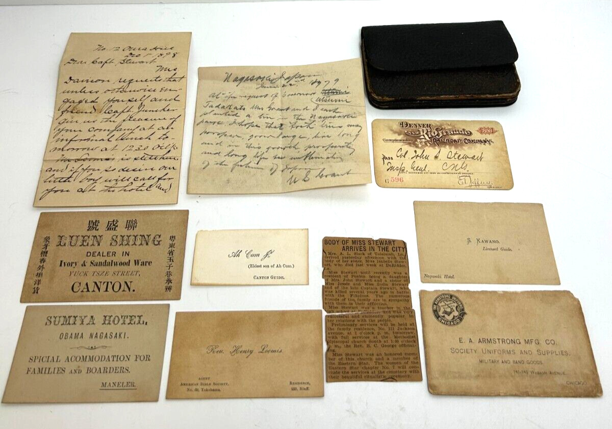 Captain John Stowers Stewart 1864-1899 Philippine–American War Memorabilia READ Captain John Stowers Stewart 1864-1899 Philippine–American War Memorabilia READ