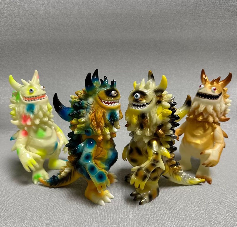 4pcs Instinctoy T9G Dragon Model Figure Night Light Limited Edition Collection