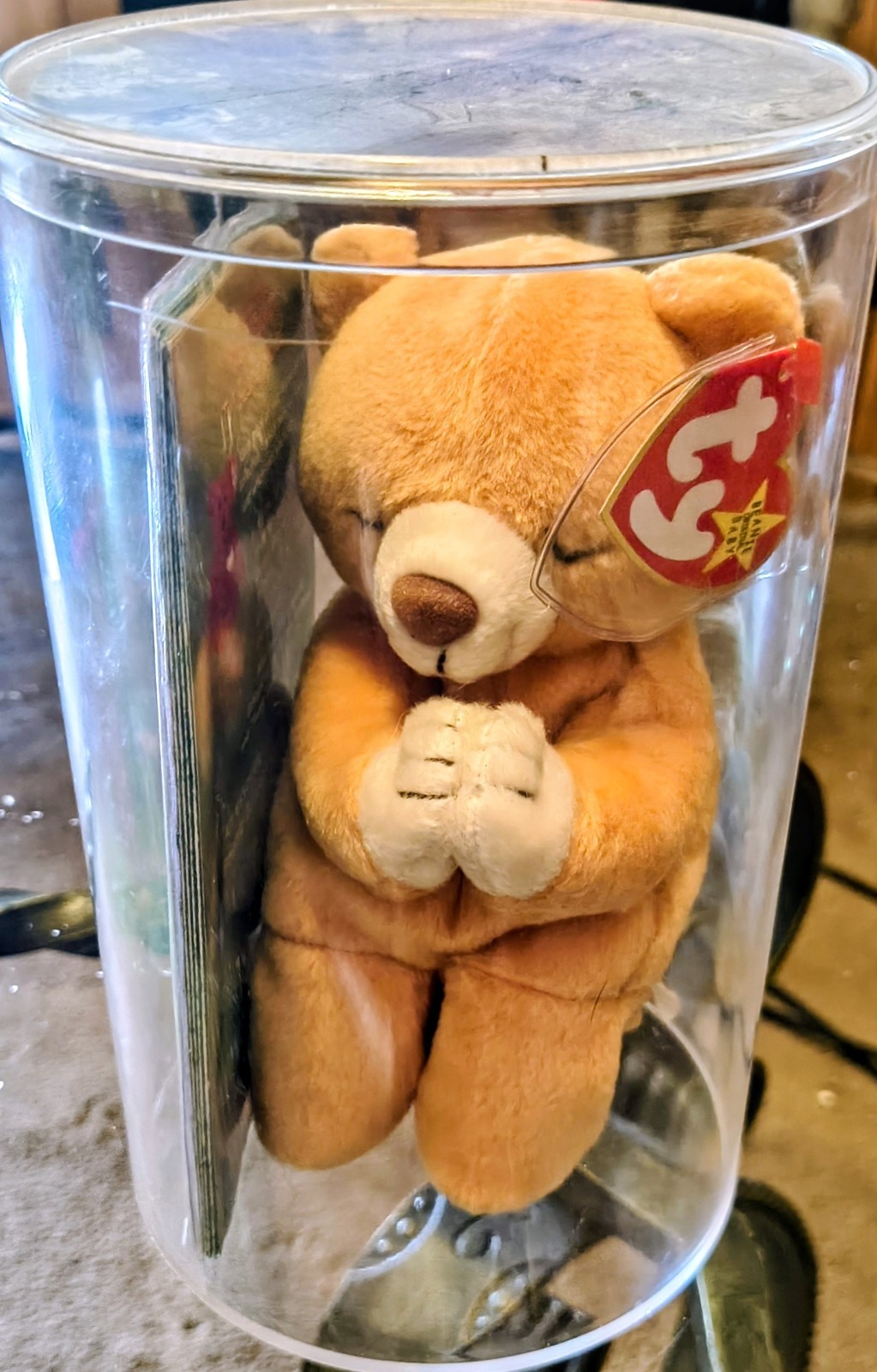 Rare Beanie Buddy Hope Bear.. Rare Beanie Buddy Hope Bear..