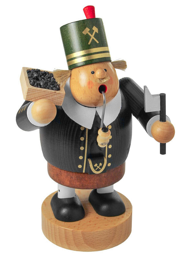 Miner Erzgebirge German Incense Smoker Miner Erzgebirge German Incense Smoker