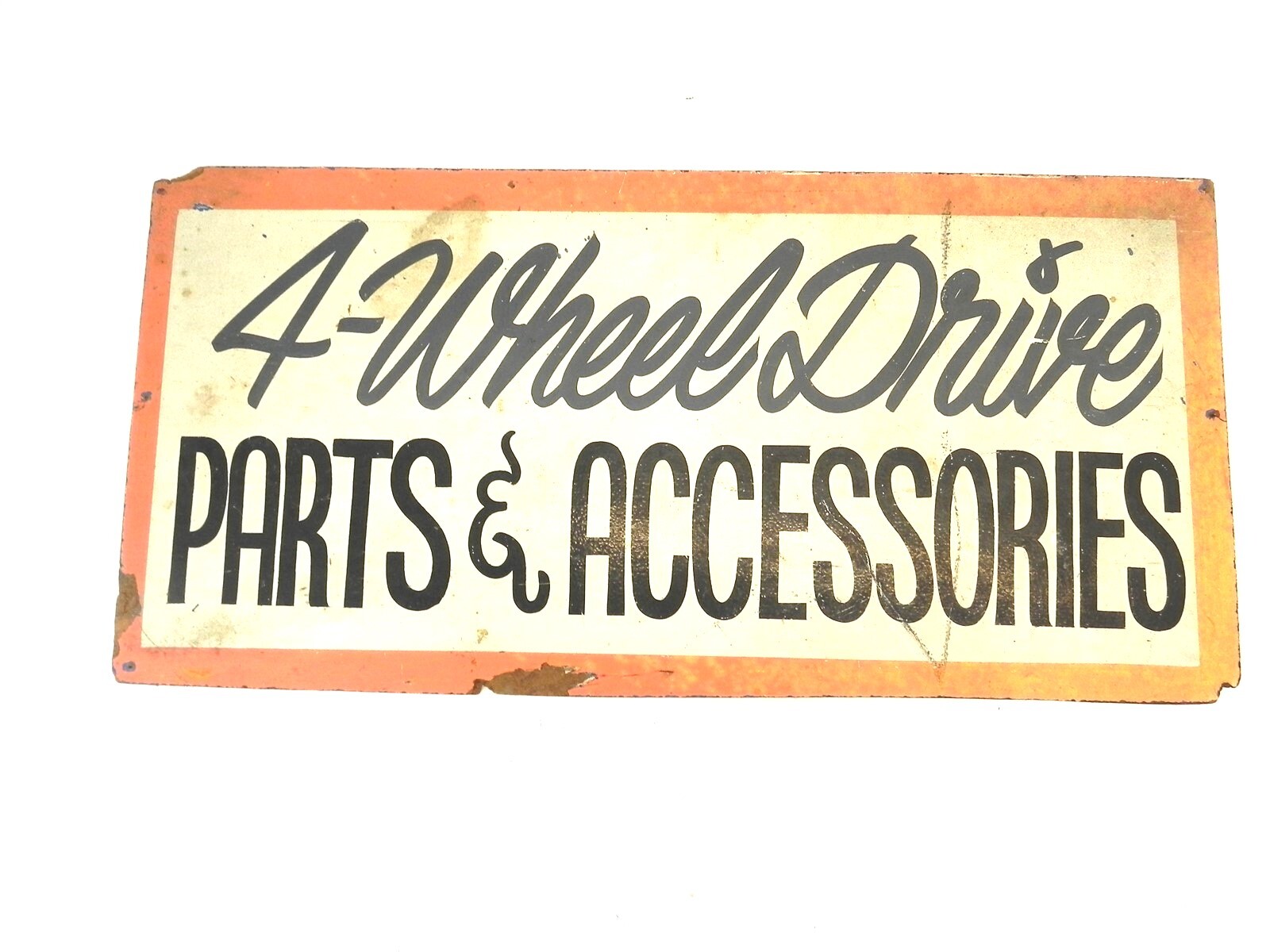 USED 1950'S WILLYS IHC WOOD DEALERSHIP SIGN FROM OAKLAND, CA 29 1/2 USED 1950'S WILLYS IHC WOOD DEALERSHIP SIGN FROM OAKLAND, CA 29 1/2