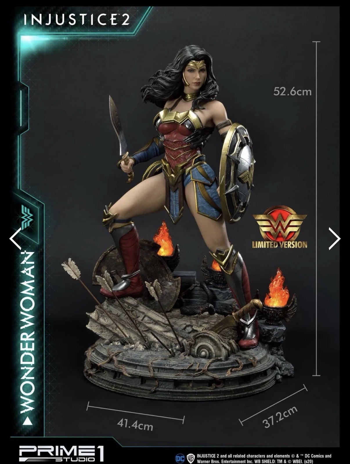 Prime 1 Studio Wonder Woman Statue Injustice 2 Limited Edition Prime 1 Studio Wonder Woman Statue Injustice 2 Limited Edition