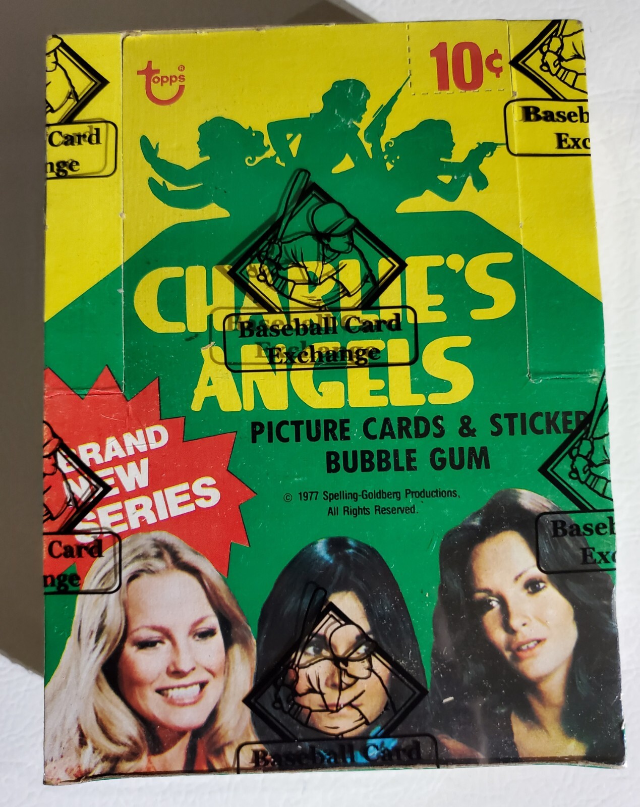 1977 Topps Charlie's Angels Series 4 Unopened Wax Box BBCE 36 Packs Cheryl Ladd