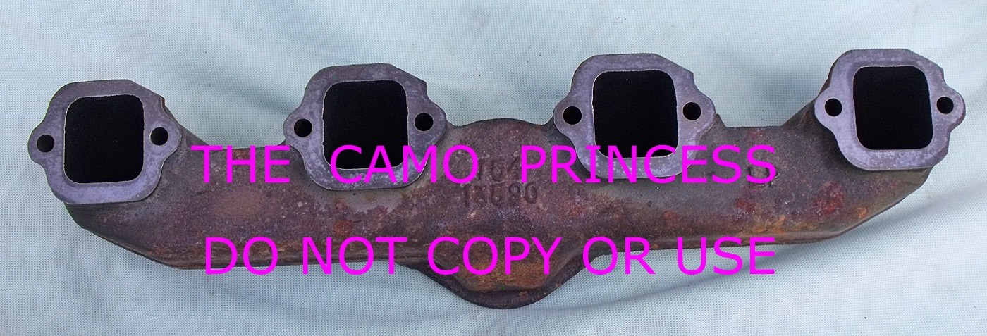 LISTER PETTER EXHAUST MANIFOLD 754-13590 LPW4 ONAN DN4 M 186-6205 MEP803A