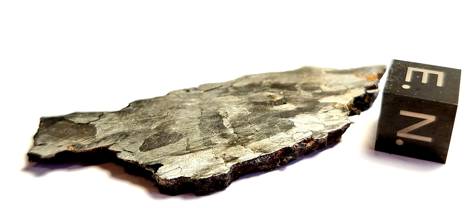Slaton (b) Meteorite 18 Grams Iron, IIAB Found 1940's Texas TKW 6 kg Slaton (b) Meteorite 18 Grams Iron, IIAB Found 1940's Texas TKW 6 kg