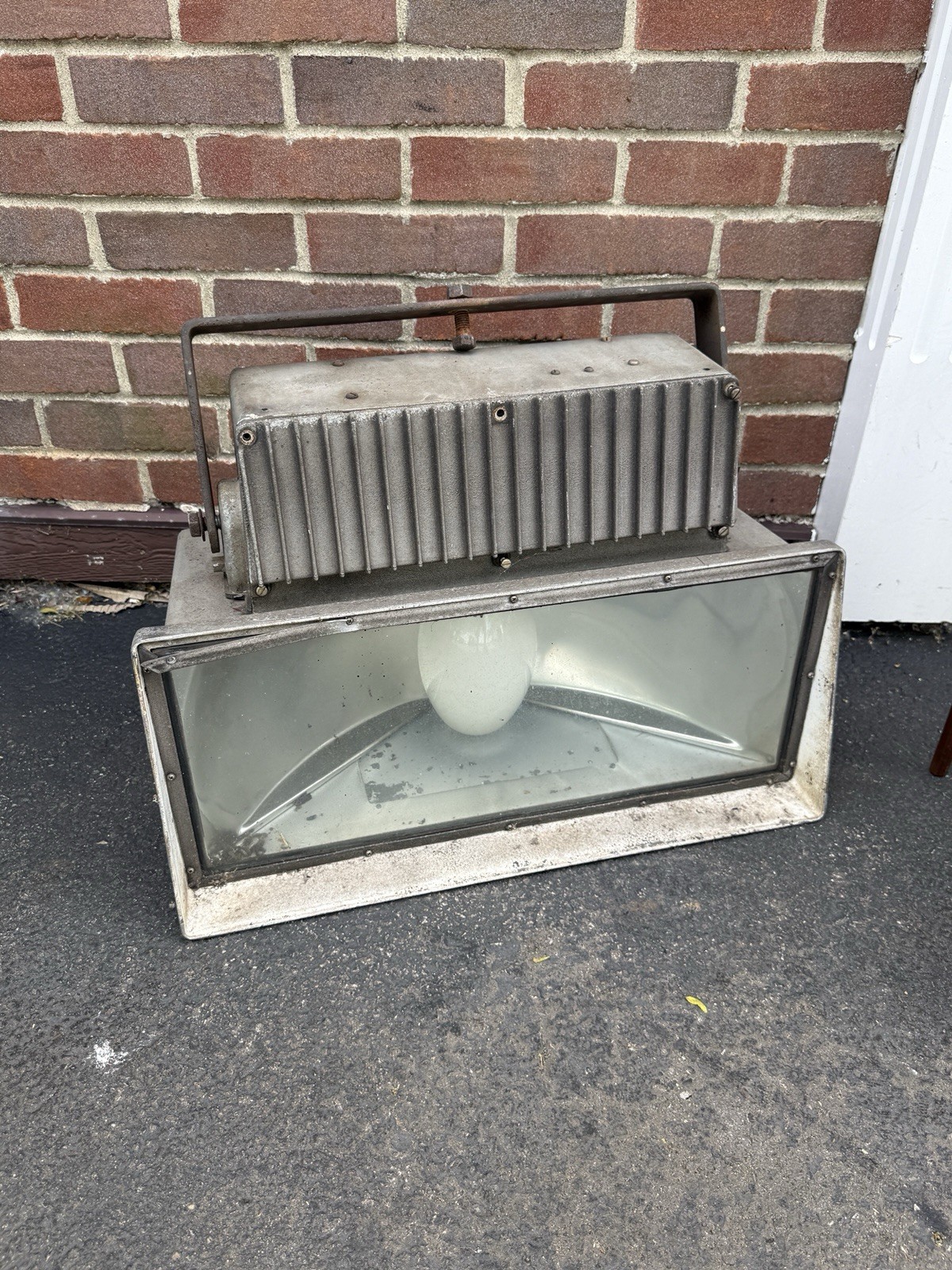 Vintage Steber Pyle-National Industrial Floodlight 400W Gas Station Barn Light