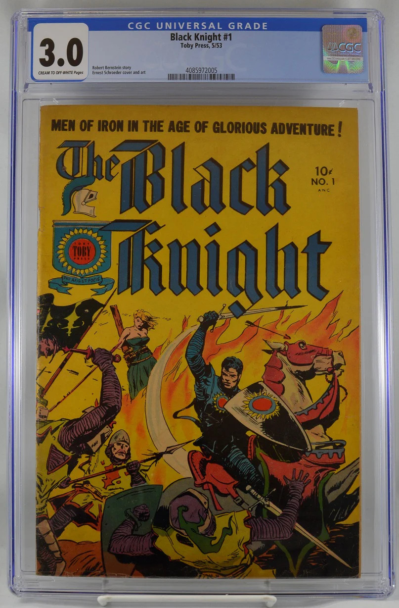 Black Knight (Toby Press) #  1 CGC: CGC 3.0 (4085972005)