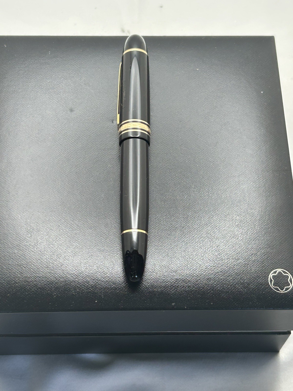 Montblanc Meisterstuck 149 FP with President Ronald Reagan Signature-Ultra Rare
