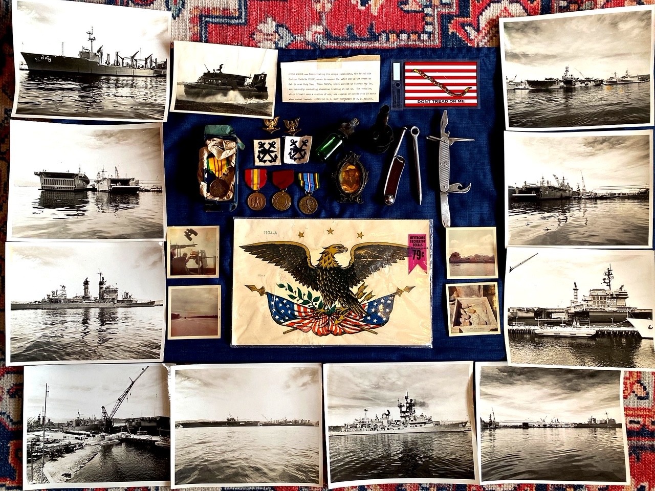 Vietnam War US Navy PBR Section 522 PACV 1966 Photos Medal Career Collection Lot Vietnam War US Navy PBR Section 522 PACV 1966 Photos Medal Career Collection Lot
