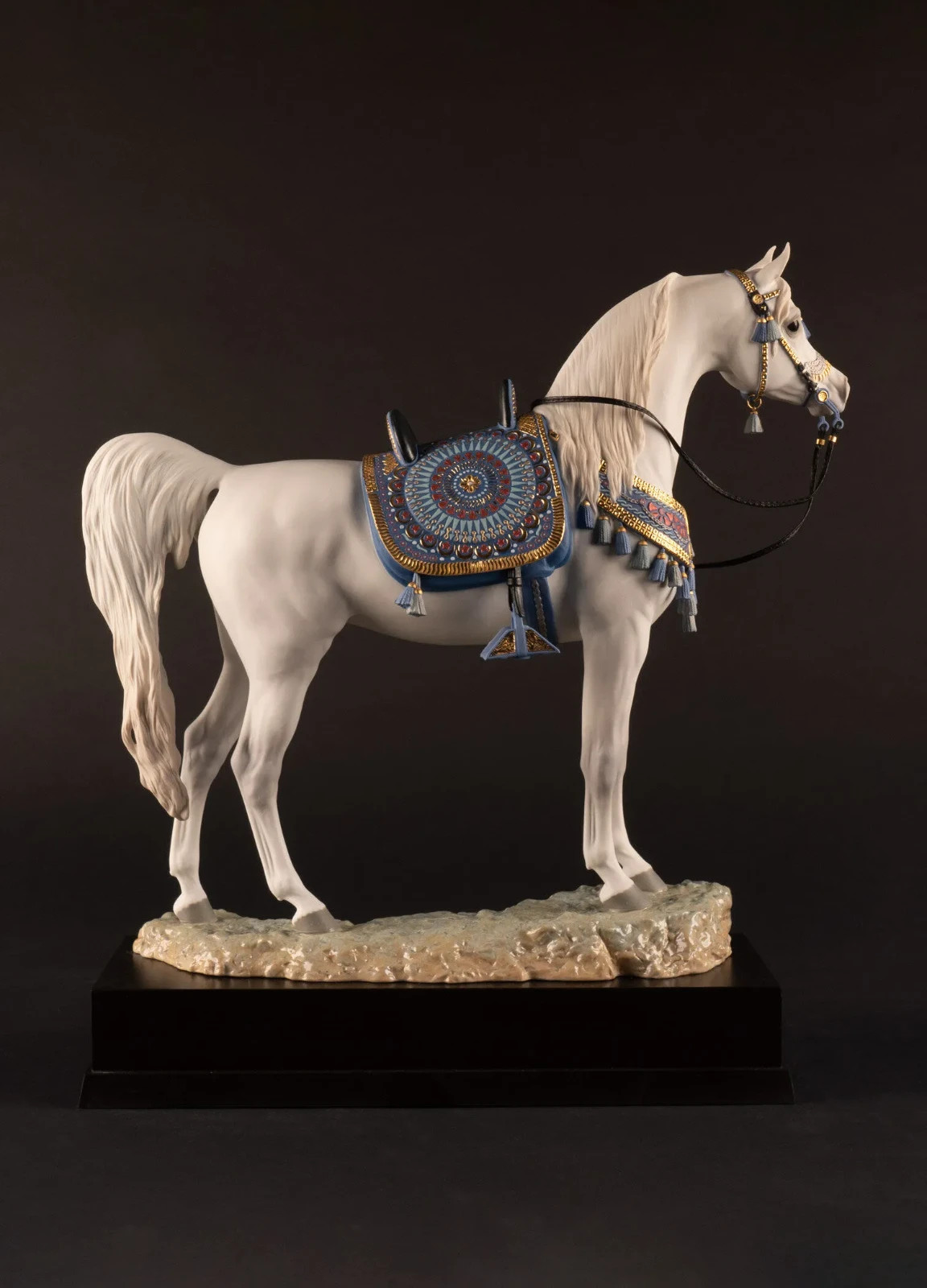 Lladro Arabian Pure Breed Horse High Porcelain Sculpture Limited Ed 01002020