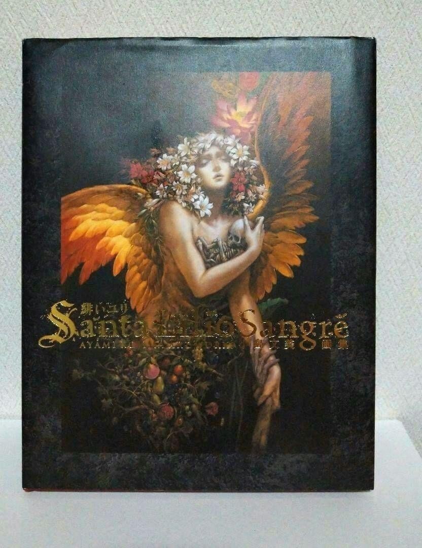 Santa Lilio Sangre Hard cover Art Book First Edition 2010 Kojima Ayami Akai Yuri Santa Lilio Sangre Hard cover Art Book First Edition 2010 Kojima Ayami Akai Yuri