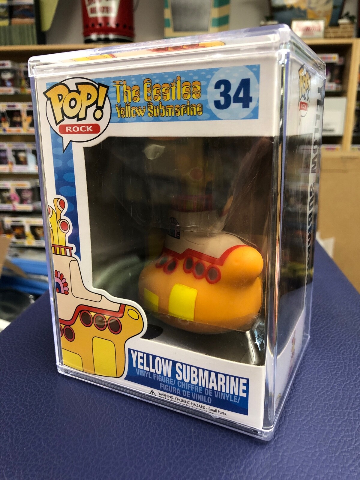 Funko Pop Rock The Beatles Yellow Submarine Prototype