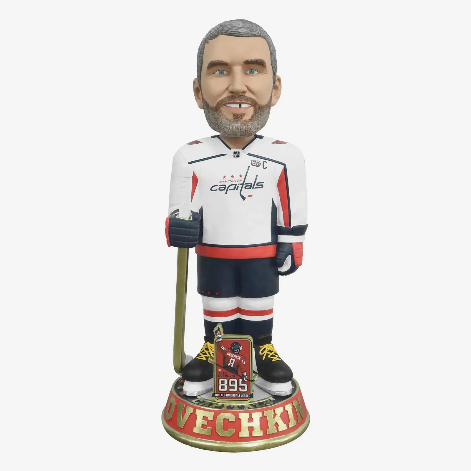 Alex Ovechkin Washington Capitals All Time Goals Leader 3 Foot 3 Foot Bobblehead