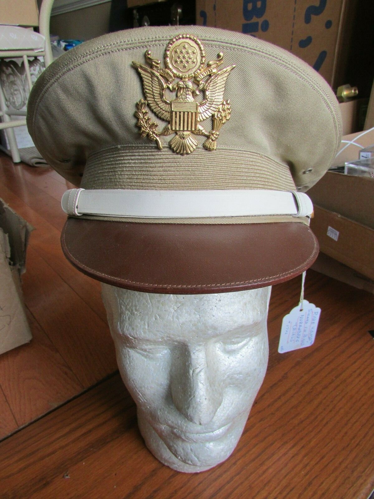 RAREST WW2 US Army MP Police Visor Hat-Exclusivaly made for NUREMBERG TRIAL,1946 RAREST WW2 US Army MP Police Visor Hat-Exclusivaly made for NUREMBERG TRIAL,1946