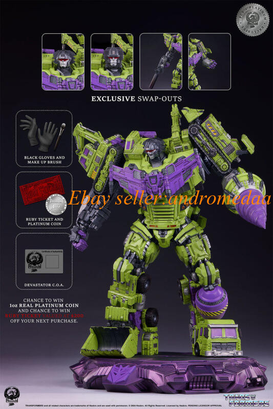 SIDESHOW PCS 913203 Transform Devastator Statue Model Deluxe Version IN STOCK SIDESHOW PCS 913203 Transform Devastator Statue Model Deluxe Version IN STOCK