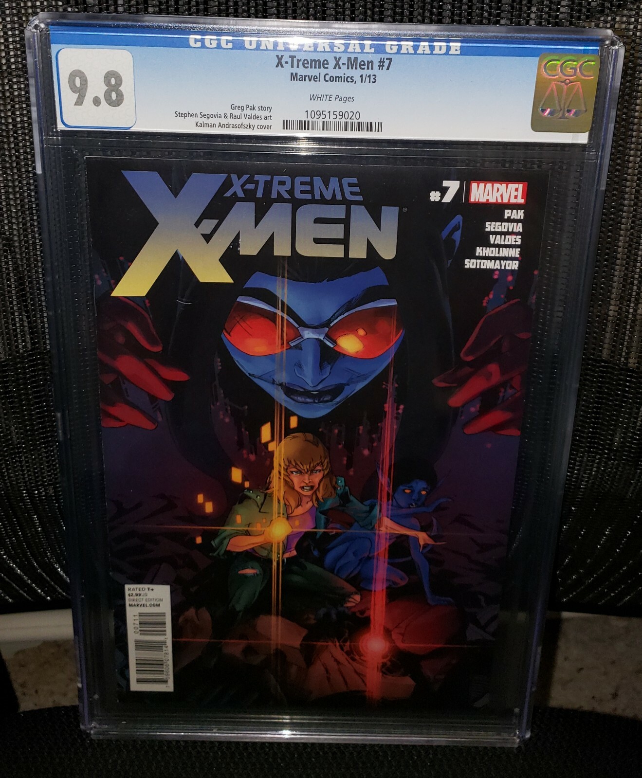 X-Treme X-Men #7 2013 CGC 9.8 Hercules Eternals Movie First Gay MCU Character X-Treme X-Men #7 2013 CGC 9.8 Hercules Eternals Movie First Gay MCU Character