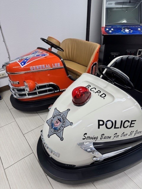Vintage Dodgem Amusement Bumper Cars