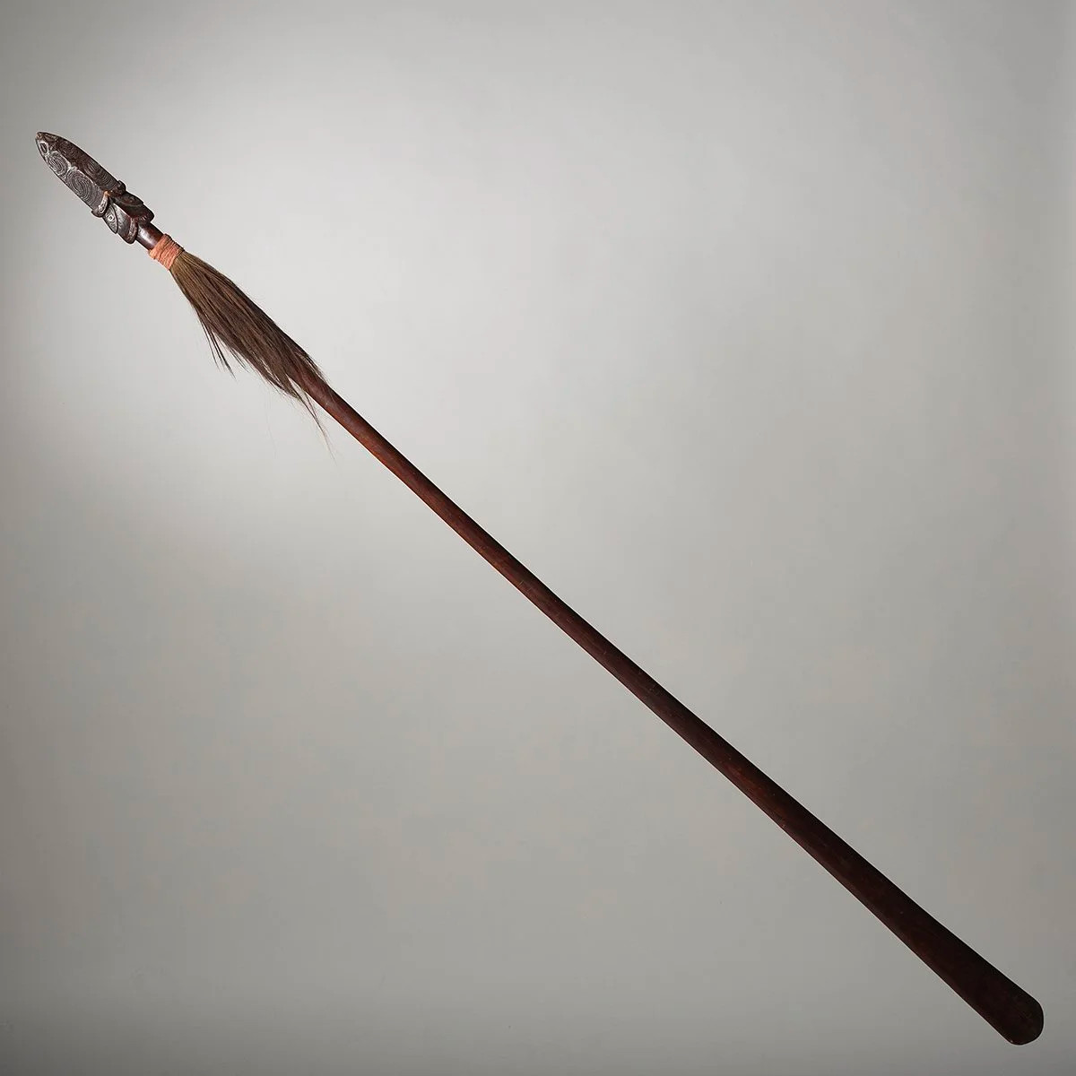 Antique 18th Century Māori Taiaha New Zealand Fighting Staff Weapon 76”