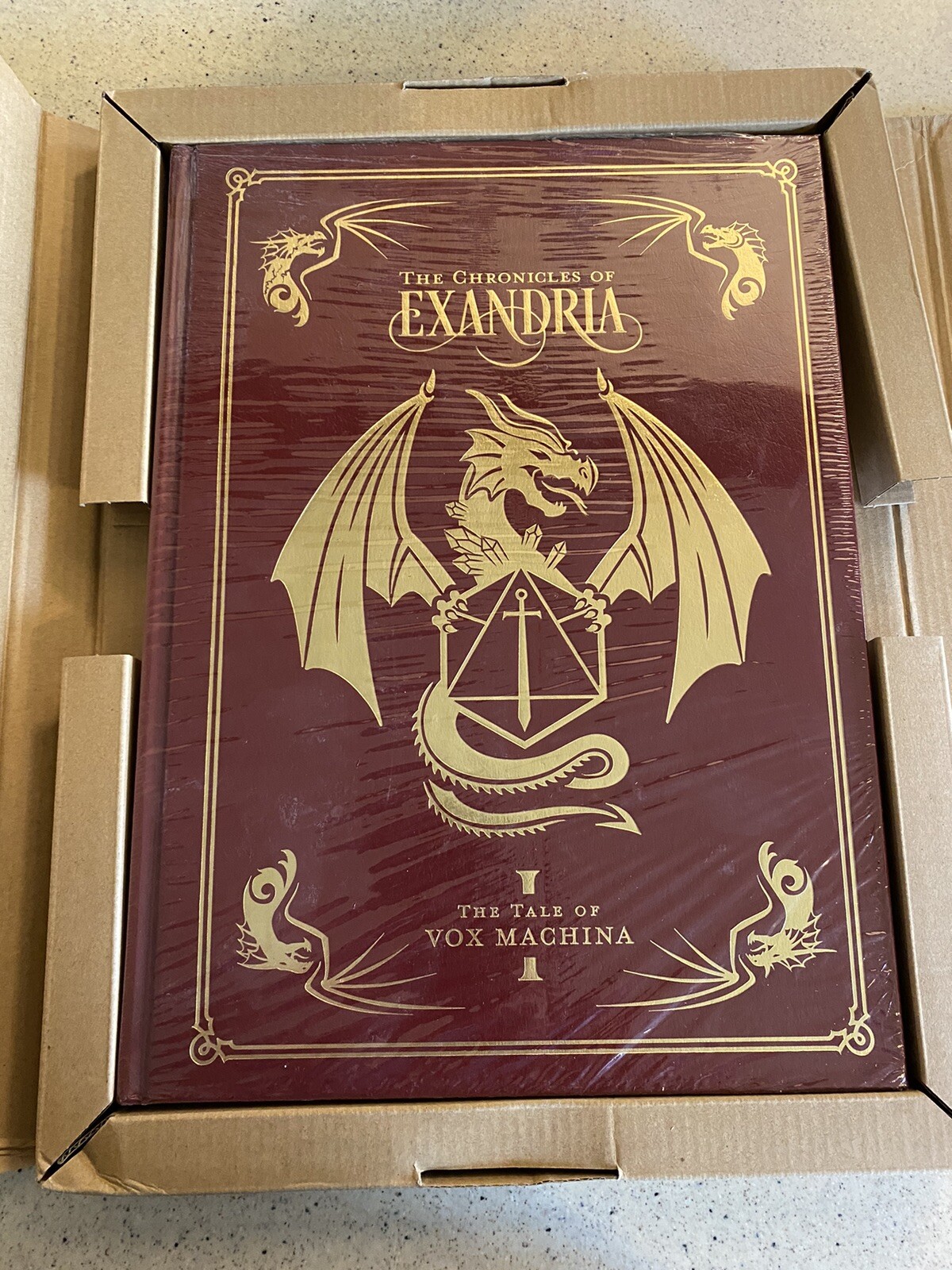 Critical Role The Chronicles of Exandria: The Tales Of Vox Machina Vol 1 Sealed
