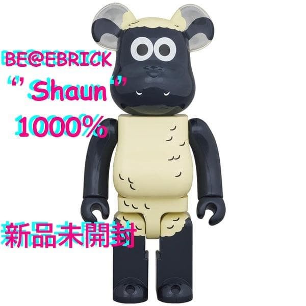 BE@RBRICK Shaun 1000 Percent Bearbrick Figure Collectible Vintage Unopened BE@RBRICK Shaun 1000 Percent Bearbrick Figure Collectible Vintage Unopened