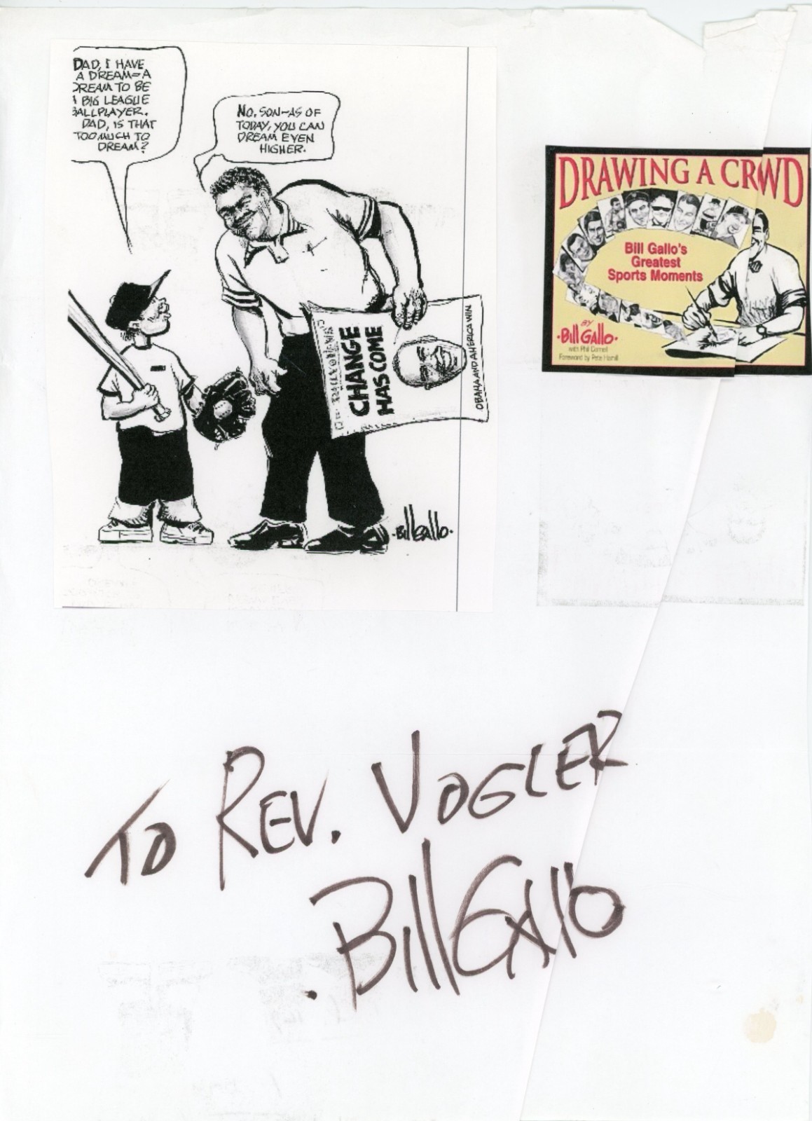 Bill Gallo – Signed Paperstock Bill Gallo – Signed Paperstock