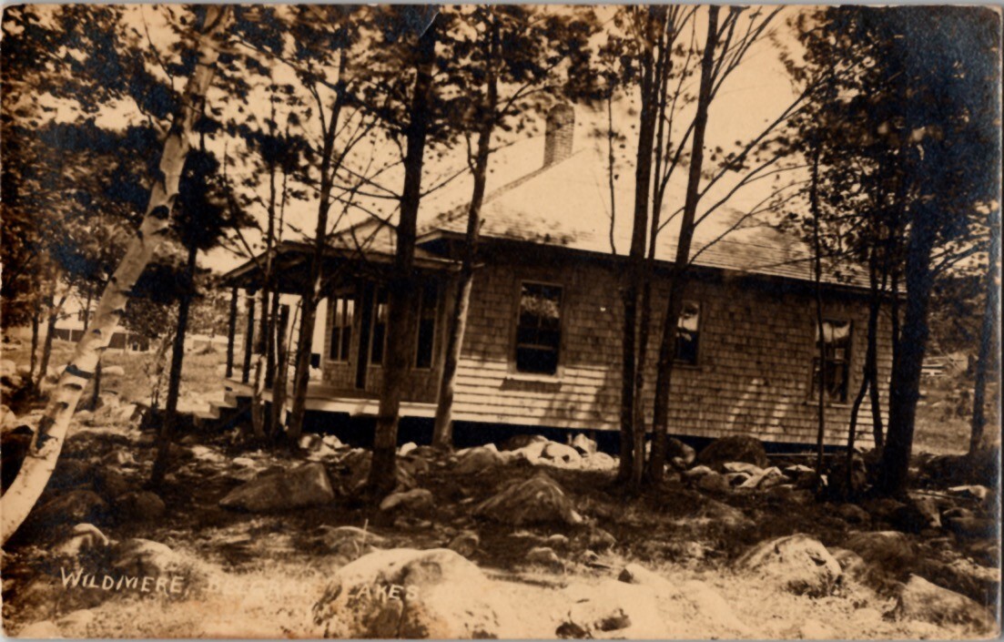 RPPC Wildmere Belgrade Lakes Maine Real Photo postcard A9 RPPC Wildmere Belgrade Lakes Maine Real Photo postcard A9