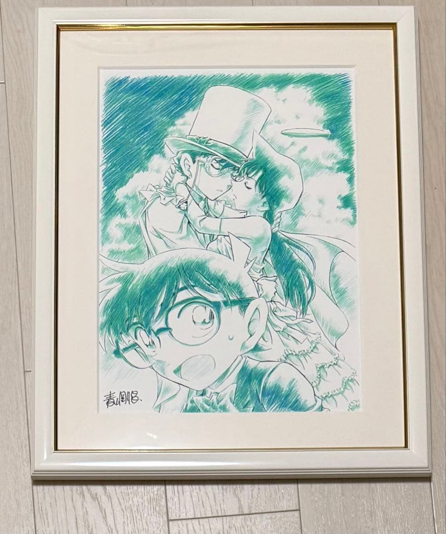 Detective Conan Limited Edition Signed Print Prima Graphy Authentic Collectible Detective Conan Limited Edition Signed Print Prima Graphy Authentic Collectible