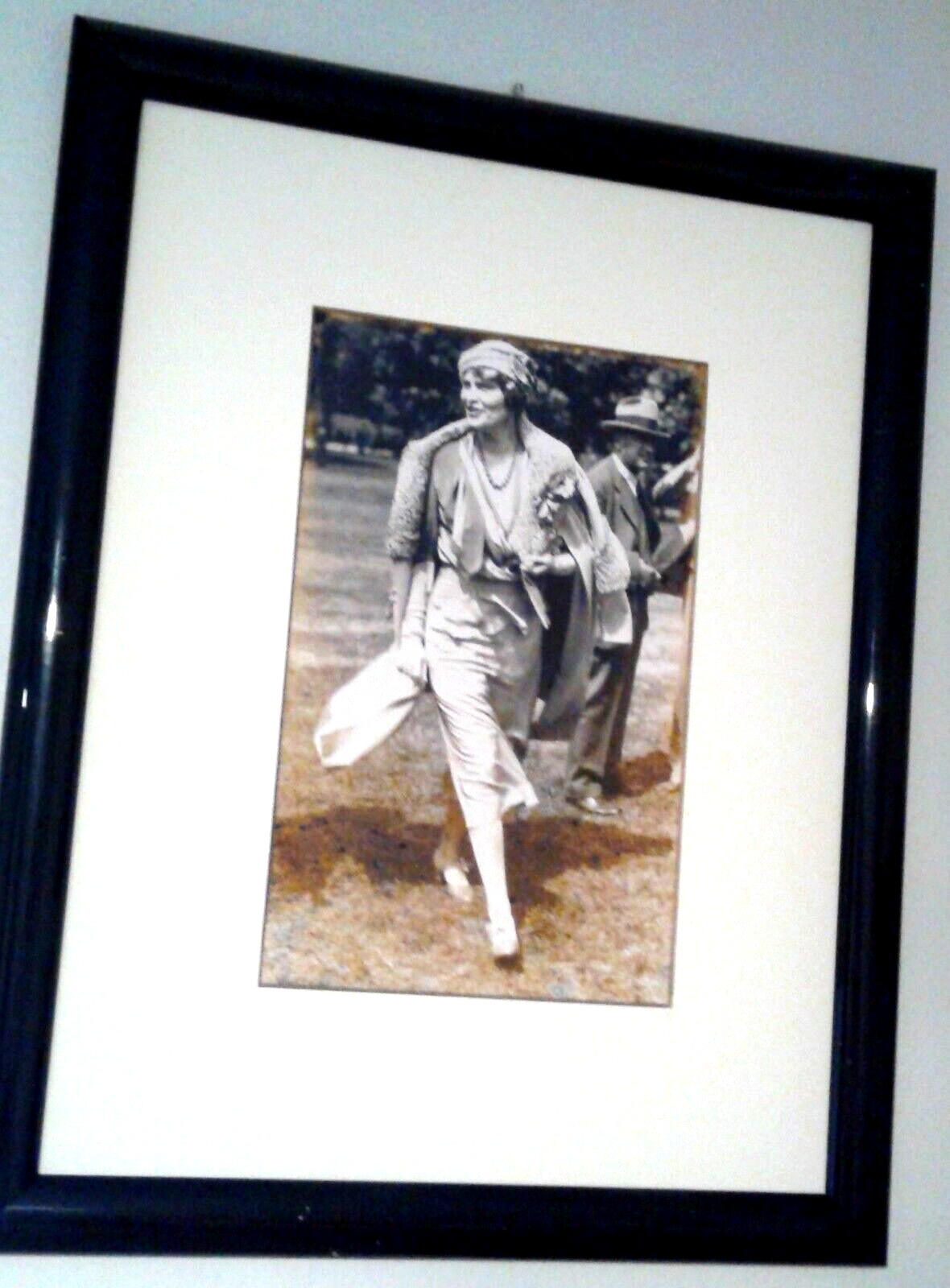 Haunted 1933 12x19 Photo of Marjorie Merriweather Post in 26X32 frame (creepy)